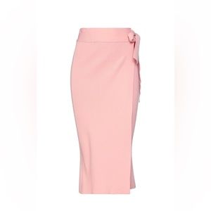 Vicolo faux wrap midi skirt, Light pink, one size fits most (XS-XL)